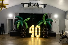 Fabulous Rooms & Balloons Light Up Letter Hire Profile 1