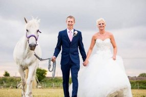 Our first bride and groom