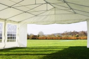 Big Tent Hire  Traditional Pole Marquee Profile 1