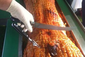 speciality hog roast with an italian flavour by Silvio