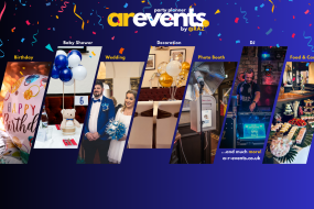 AR EVENTS. BY DJ RAZ Screen and Projector Hire Profile 1