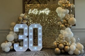 Nights Not Forgotten  Light Up Letter Hire Profile 1
