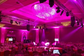 This is a typical event for us the Hilton Park Lane Ballroom