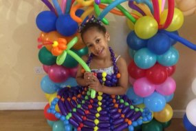 I made this dress for a circus themed party