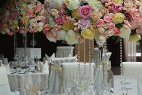Over Sized Pink Floral Displays
