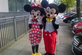 Mickey & Minnie Mouse Mascots Belfast