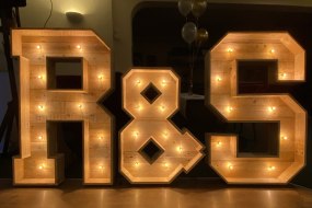 Dawn to Dusk Event Hire Light Up Letter Hire Profile 1