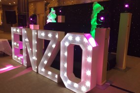Newdecade Discotheques & Productions  Light Up Letter Hire Profile 1