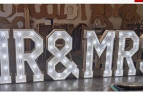 Lazy Lodge Creations Light Up Letter Hire Profile 1