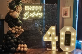 Balloons by Rebecca Light Up Letter Hire Profile 1