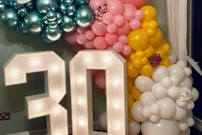 Excite by lights Light Up Letter Hire Profile 1
