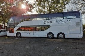 The Big White Coach Events Children's Party Bus Hire Profile 1