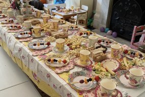 Children’s afternoon tea graze runner