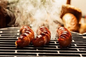 Louisiana creole pork gourmet sausage dogs - American smoky