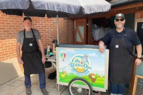 Our cute handmade Ice cream Cart