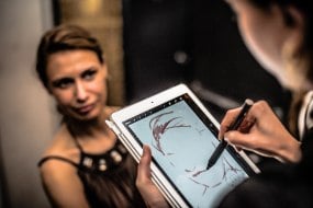 Engage guests with a unique digital drawing and interactive experience.