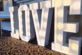 Finishing Touch Event Hire  Light Up Letter Hire Profile 1