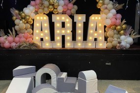 Howards Events Light Up Letter Hire Profile 1