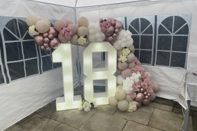 Alicias Flowerwall Company Light Up Letter Hire Profile 1