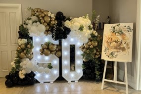 The Creative Balloon Company Light Up Letter Hire Profile 1