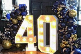 Sequin and Pearl Events Light Up Letter Hire Profile 1