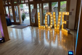 CheekyPix  Light Up Letter Hire Profile 1