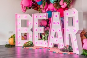 Glowing Events Ltd Light Up Letter Hire Profile 1