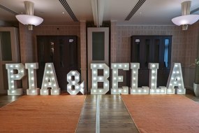 Signature Events & the Party People Limited  Light Up Letter Hire Profile 1