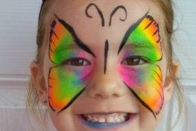 Painted and Polished face painted essex