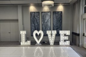 The picture pod  Light Up Letter Hire Profile 1