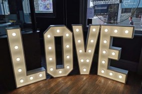 A&N Letters Light Up Letter Hire Profile 1