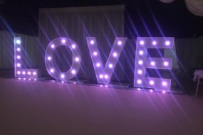 Illuminate FX Light Up Letter Hire Profile 1