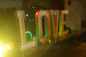John Headley Roadshow Light Up Letter Hire Profile 1