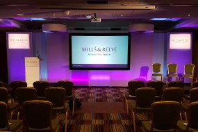 Remote Audio Visual Backdrop Hire Profile 1