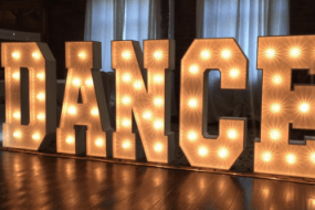 Glamour Events Hire Light Up Letter Hire Profile 1