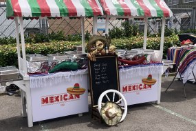 Mexican food cart