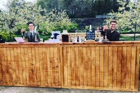 Yorkshire Bar Co Long Straight Mobile Bar