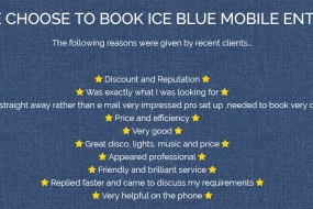 Ice Blue Mobile Entertainments DJs Profile 1
