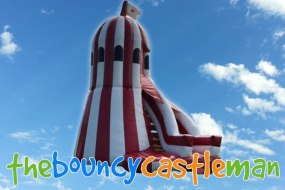 Bouncy Castle Man Inflatable Slide Hire Profile 1