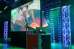 Pure Tech Audio Visual Screen and Projector Hire Profile 1