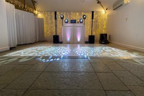 Wedding DJ Service with LED Starlit Dance Floor 