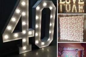 The Party Business Newcastle Flower Letters & Numbers Profile 1