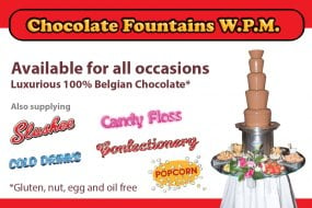 Chocolate Fountains W.P.M. Fun Food Hire Profile 1