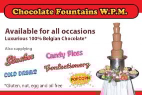 Chocolate Fountains W.P.M. Fun Food Hire Profile 1