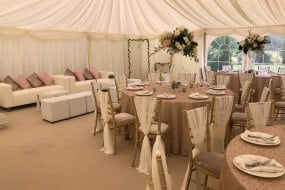 Country Themed Wedding Marquee