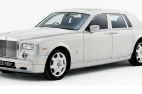 Phantom wedding Car