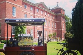 Coffee Bike London at a Norfolk Wedding