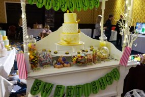 Harry Potter themed candy cart