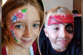 Shining Star Face Painting
