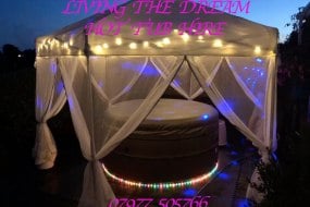 Living The Dream Hot Tub Hire Disco Light Hire Profile 1